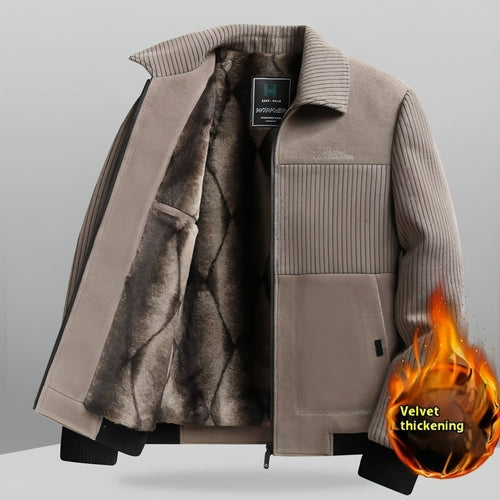 Manteau en velours rembourré IronWool™ - Édition Haute Homme