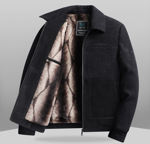 Manteau en velours rembourré IronWool™ - Édition Haute Homme